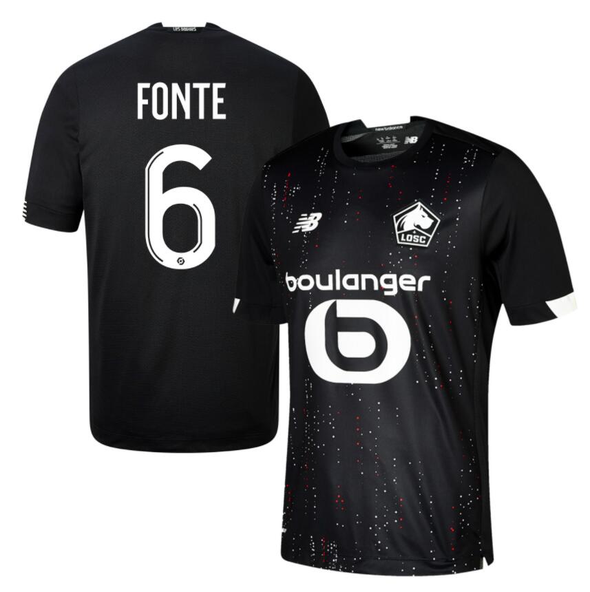 LOSC Lille Away Kit Soccer Jersey FONTE #6 2020/21